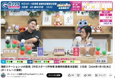 ボートレース蒲郡（がまごおり）　愛知県常滑市