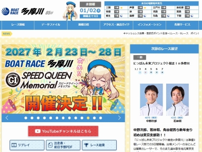ボートレース多摩川　参考情報